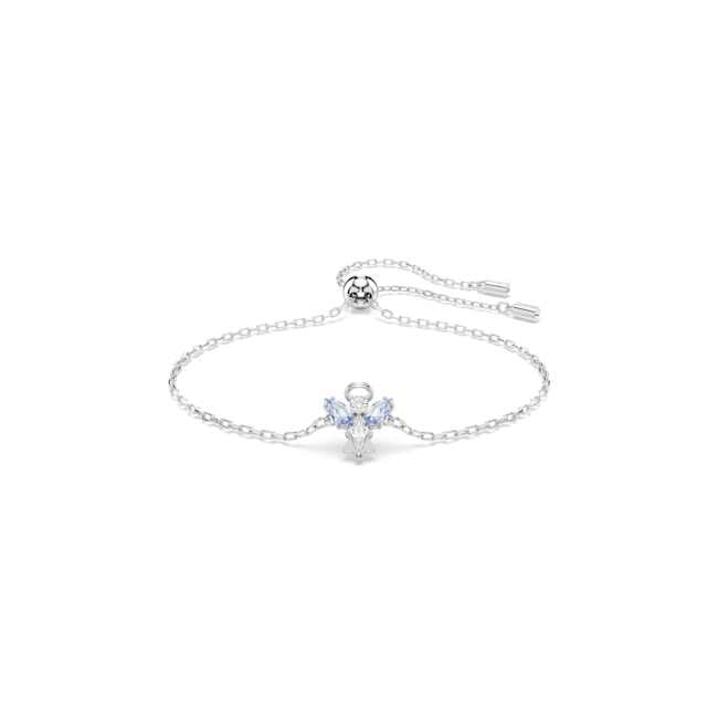 Swarovski Magic bracelet – Angel, Blue, Rhodium plated