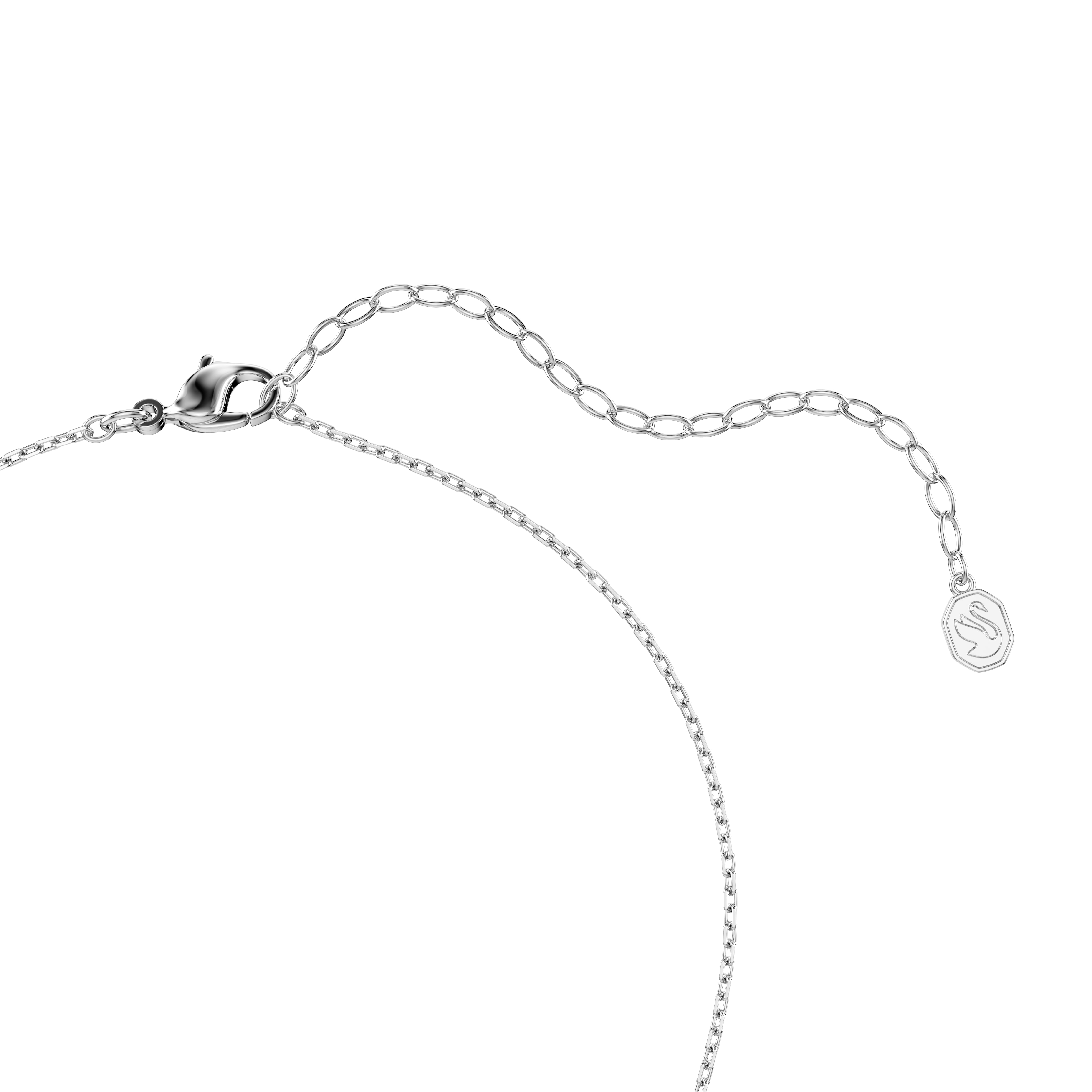 Swarovski Ariana Grande x Swarovski Pendant – Mixed cuts, Dragonfly, Multicolored, Rhodium plated
