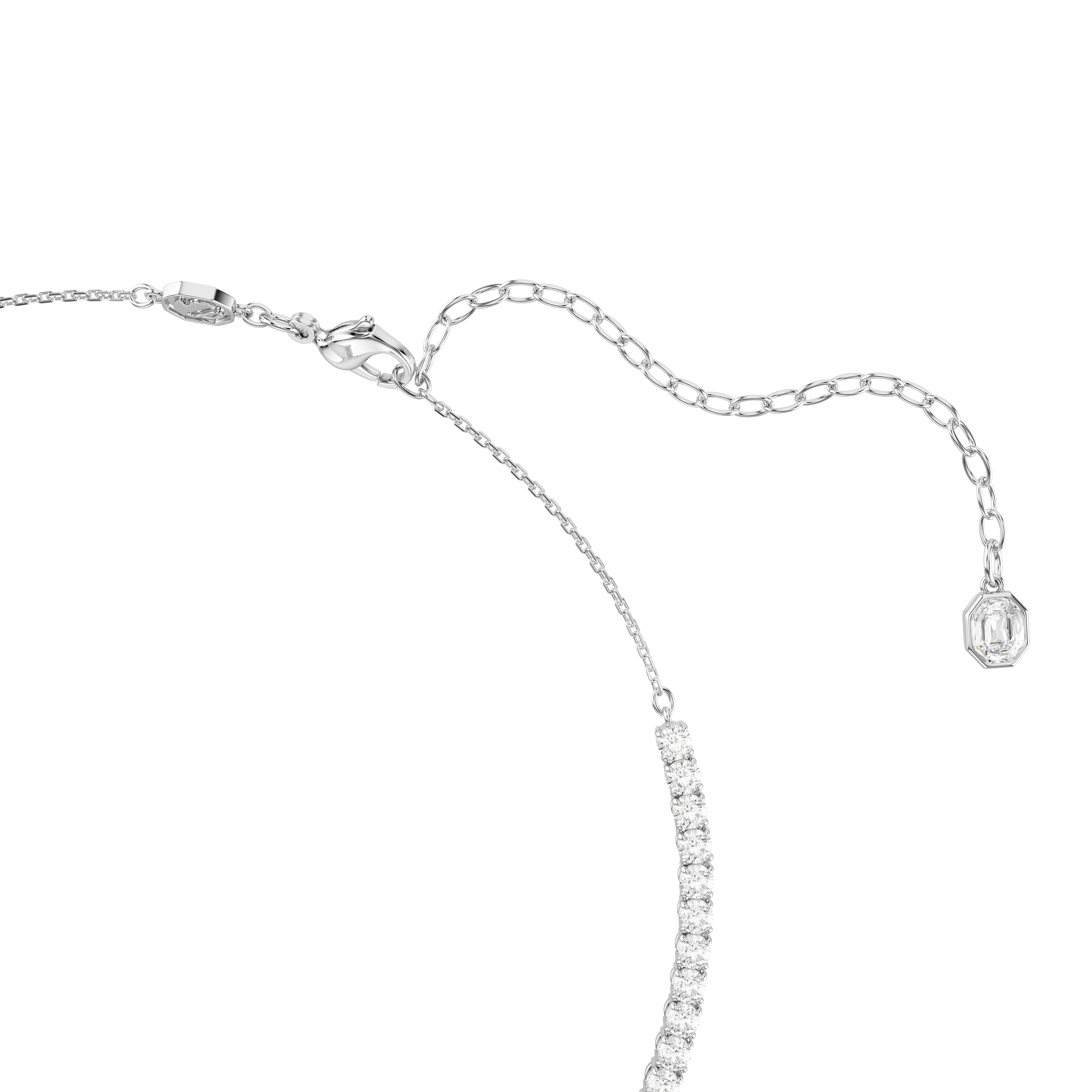Swarovski Ariana Grande x Swarovski Necklace – Mixed cuts, Dragonfly, Multicolored, Rhodium plated