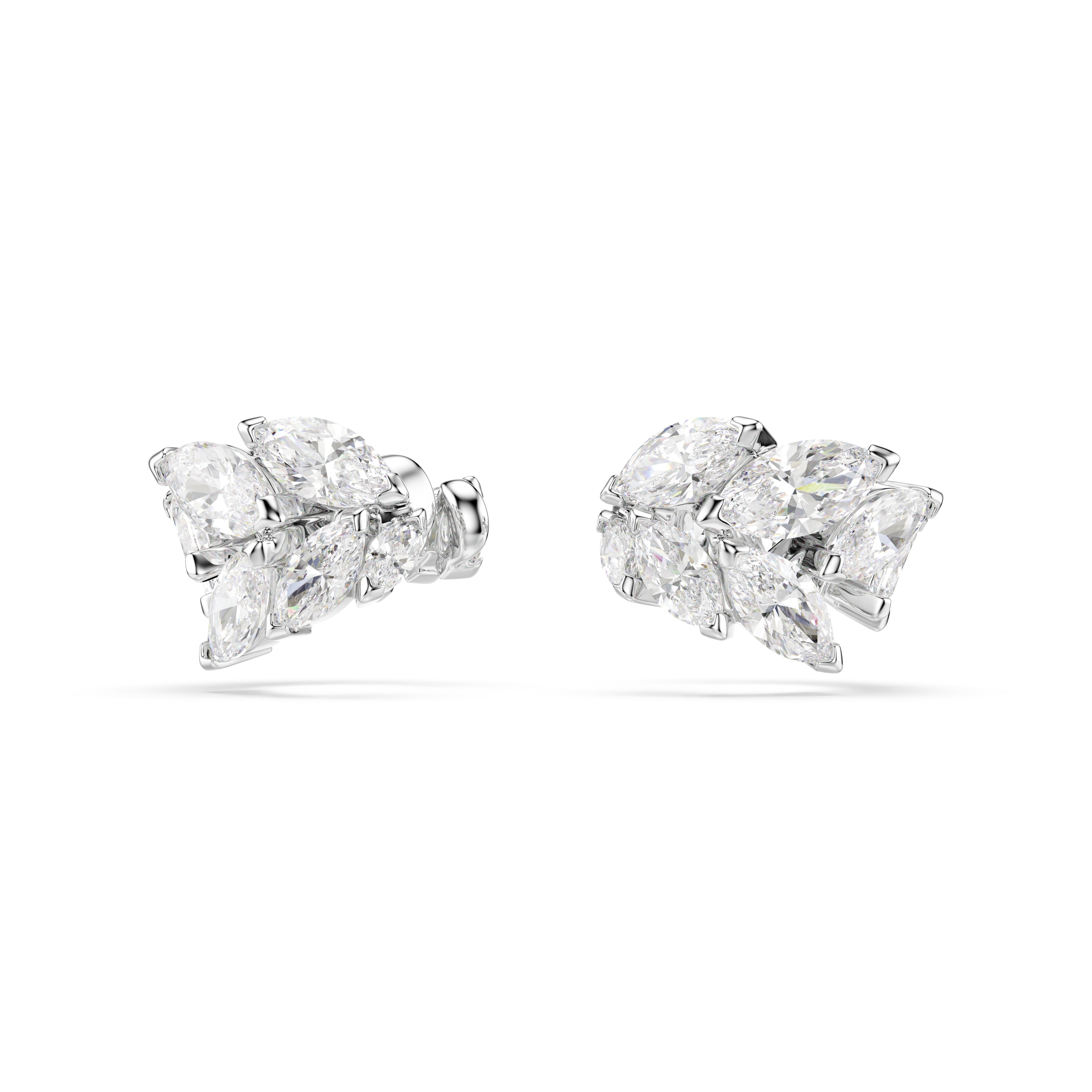 Swarovski Mesmera Ear Cuffs – Marquise cut, White, Rhodium plated