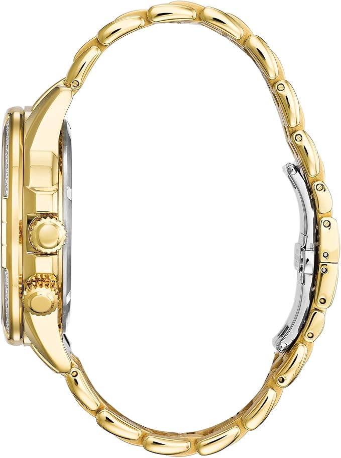 Citizen Calendrier Men's Eco-Drive Diamond Bezel Watch BU2082-56E 