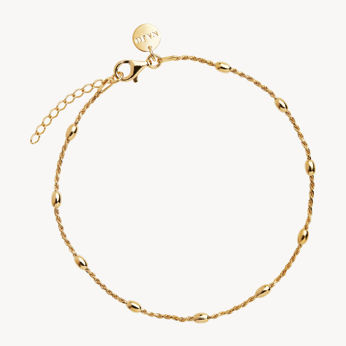 Najo Cassiopeia Anklet - Yellow Gold