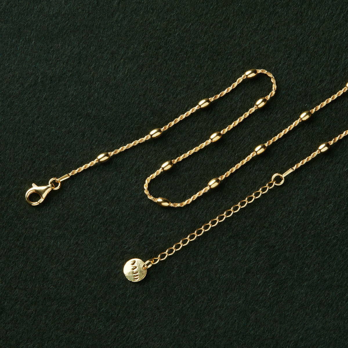 Najo Cassiopeia Anklet - Yellow Gold