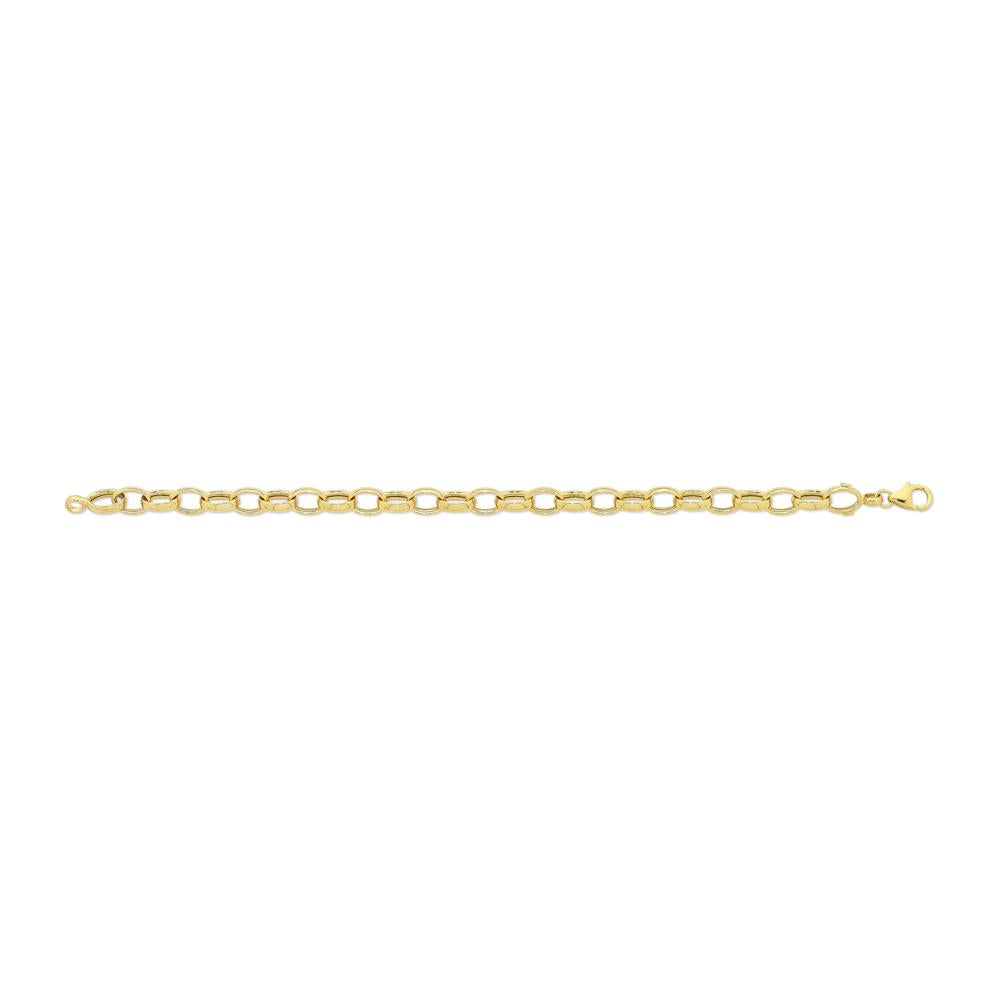 9Ct Gold Silver Filled Bracelet