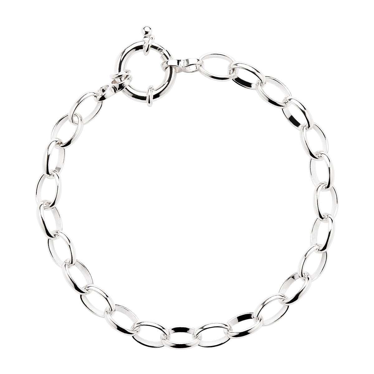 NAJO Mermaid Silver Bracelet (20.5cm)