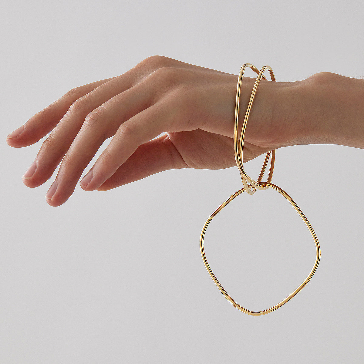 Najo Galaxy Bangle - Yellow Gold