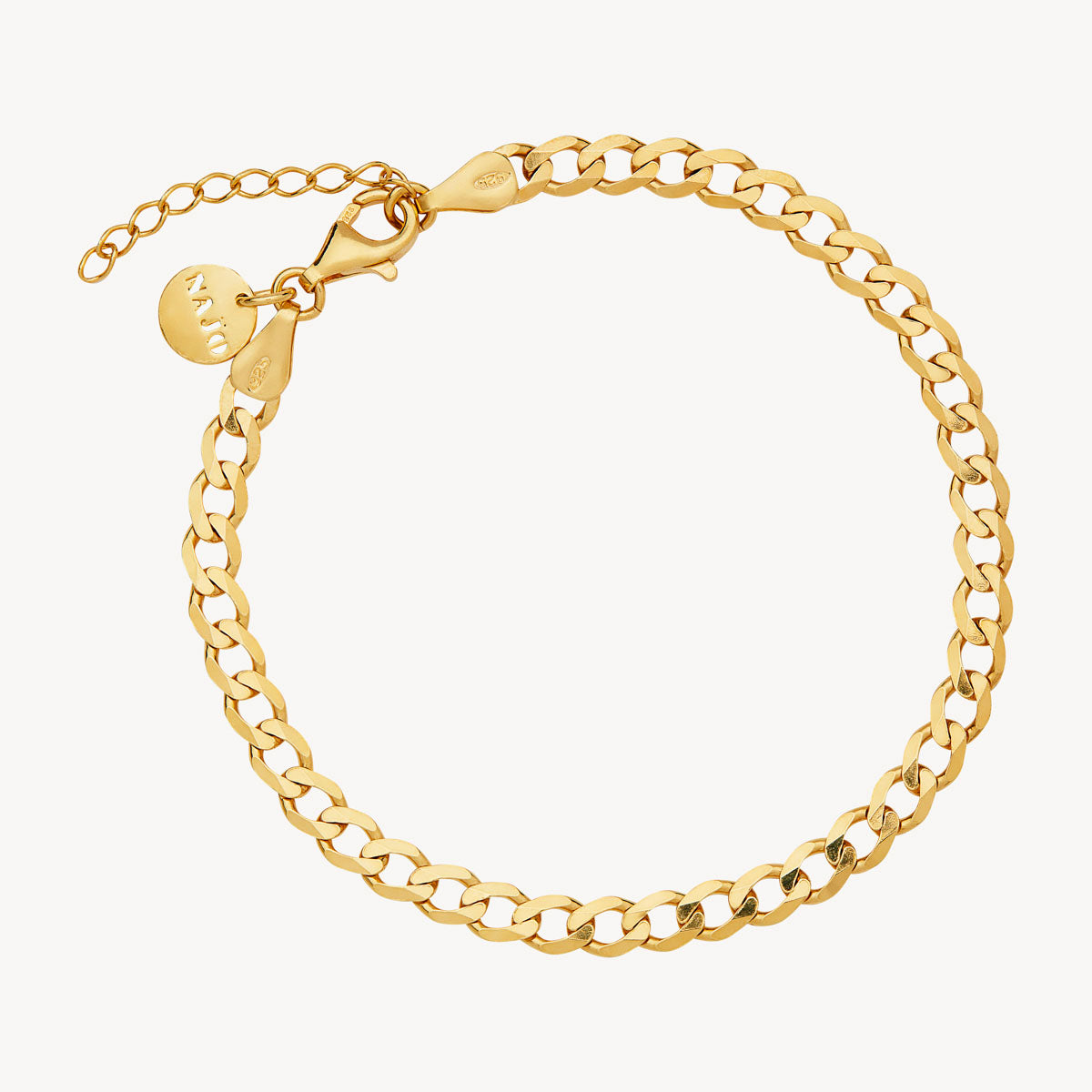 Najo  Marchioness Chain Bracelet - Yellow Gold