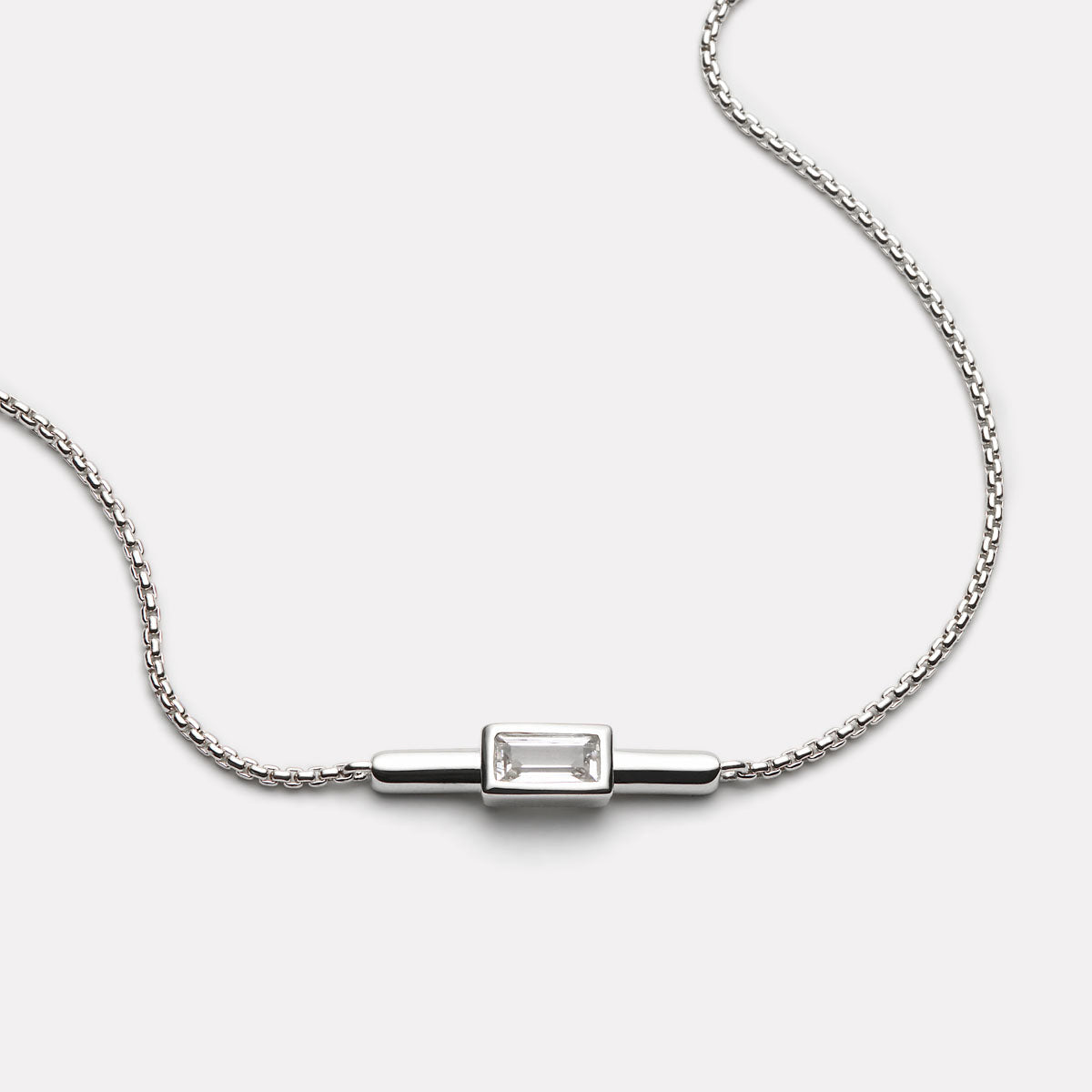Najo Skye Cubic Zirconia Bracelet - Sterling Silver