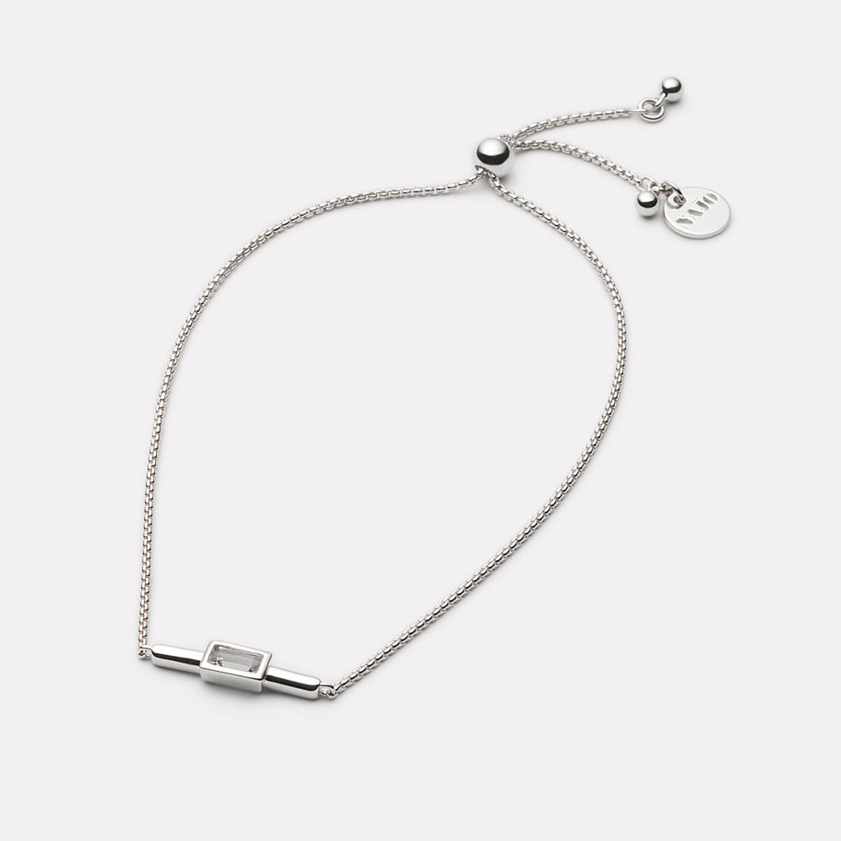 Najo Skye Cubic Zirconia Bracelet - Sterling Silver