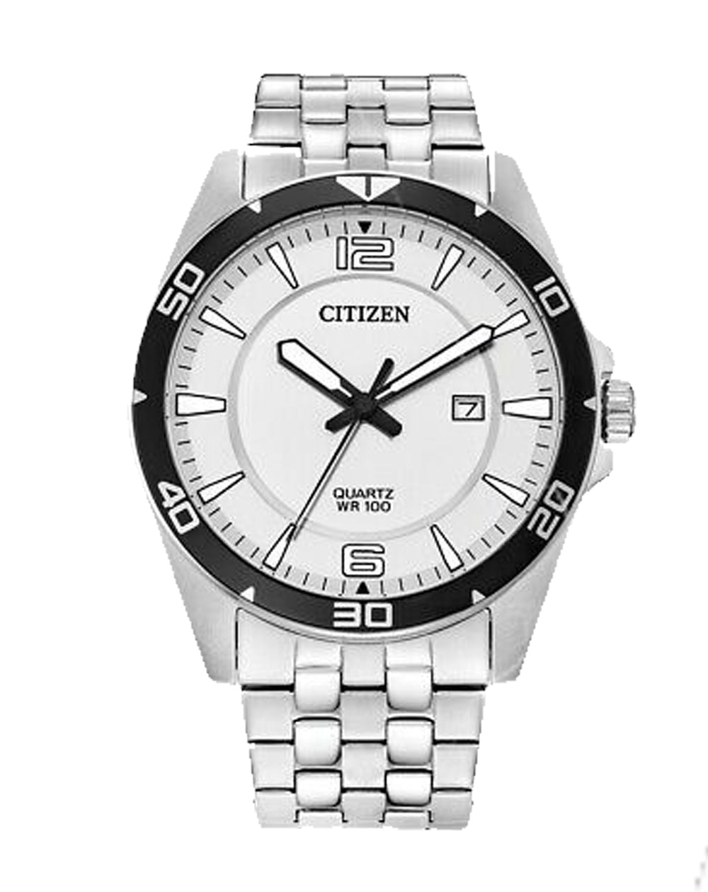 Citizen Quartz White Dial Men's Watch BI5051-51A