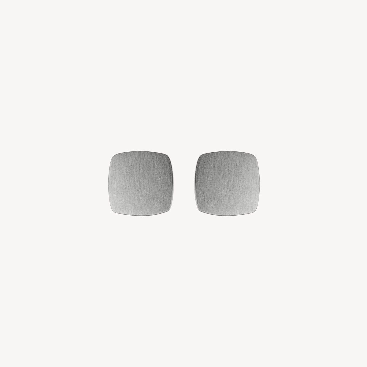 Najo Pegasus Men's Brushed Stainless Steel Cufflinks