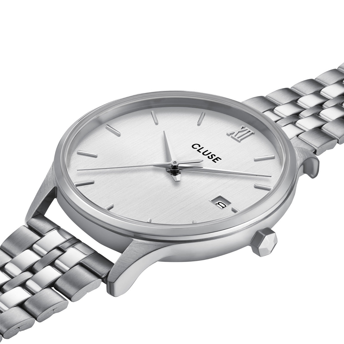 CLUSE Minuit Date Full Silver Link
