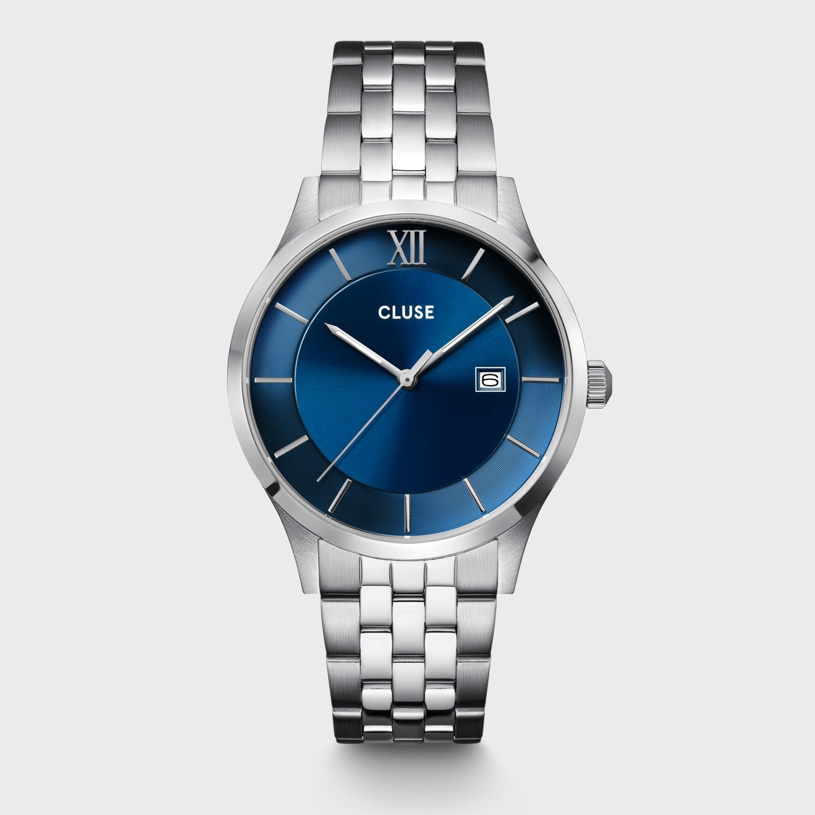 CLUSE Aravis 3-Hand Watch Steel Blue CW22701
