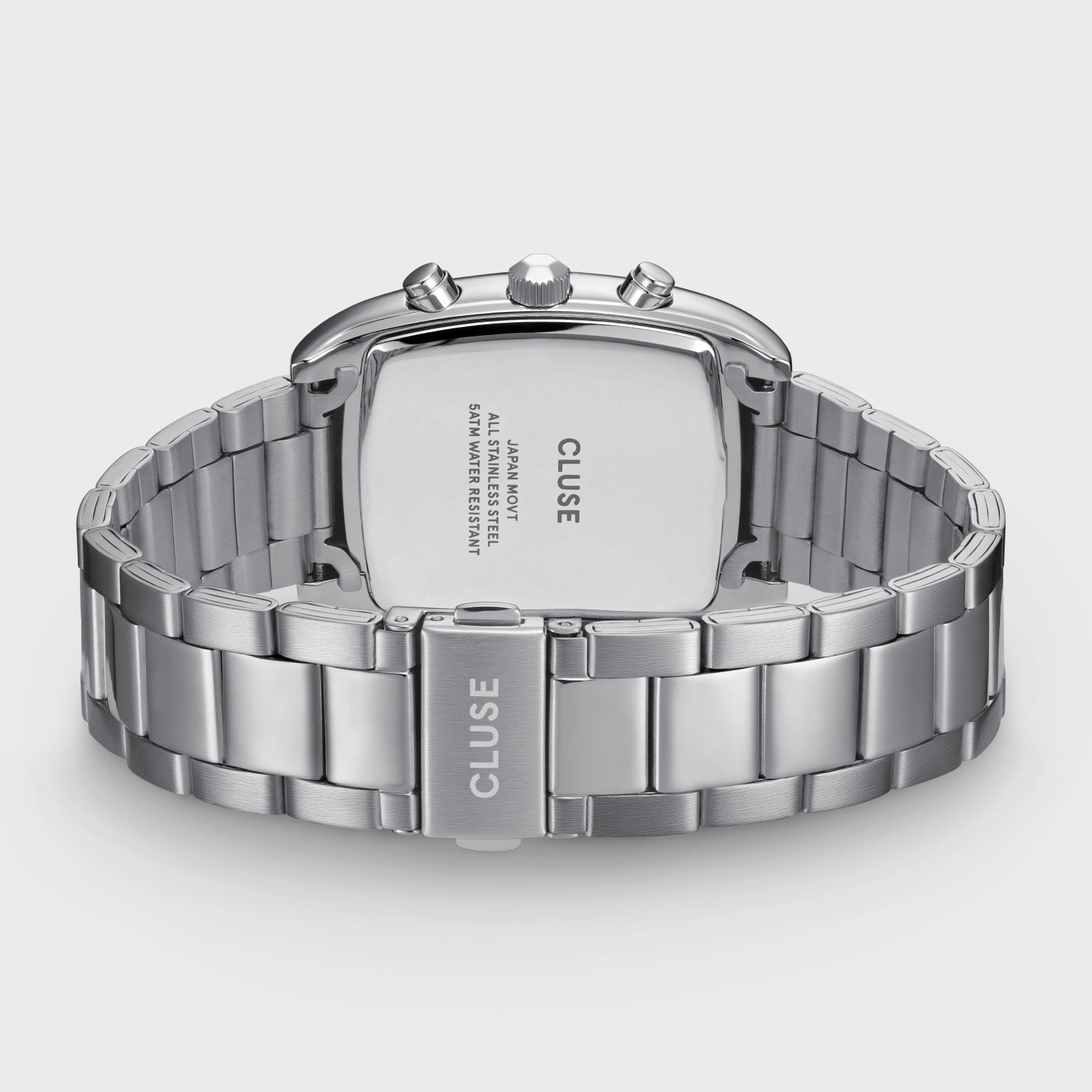 CLUSE Quartaut Chrono Men Watch Steel Yellow and Grey CW52004