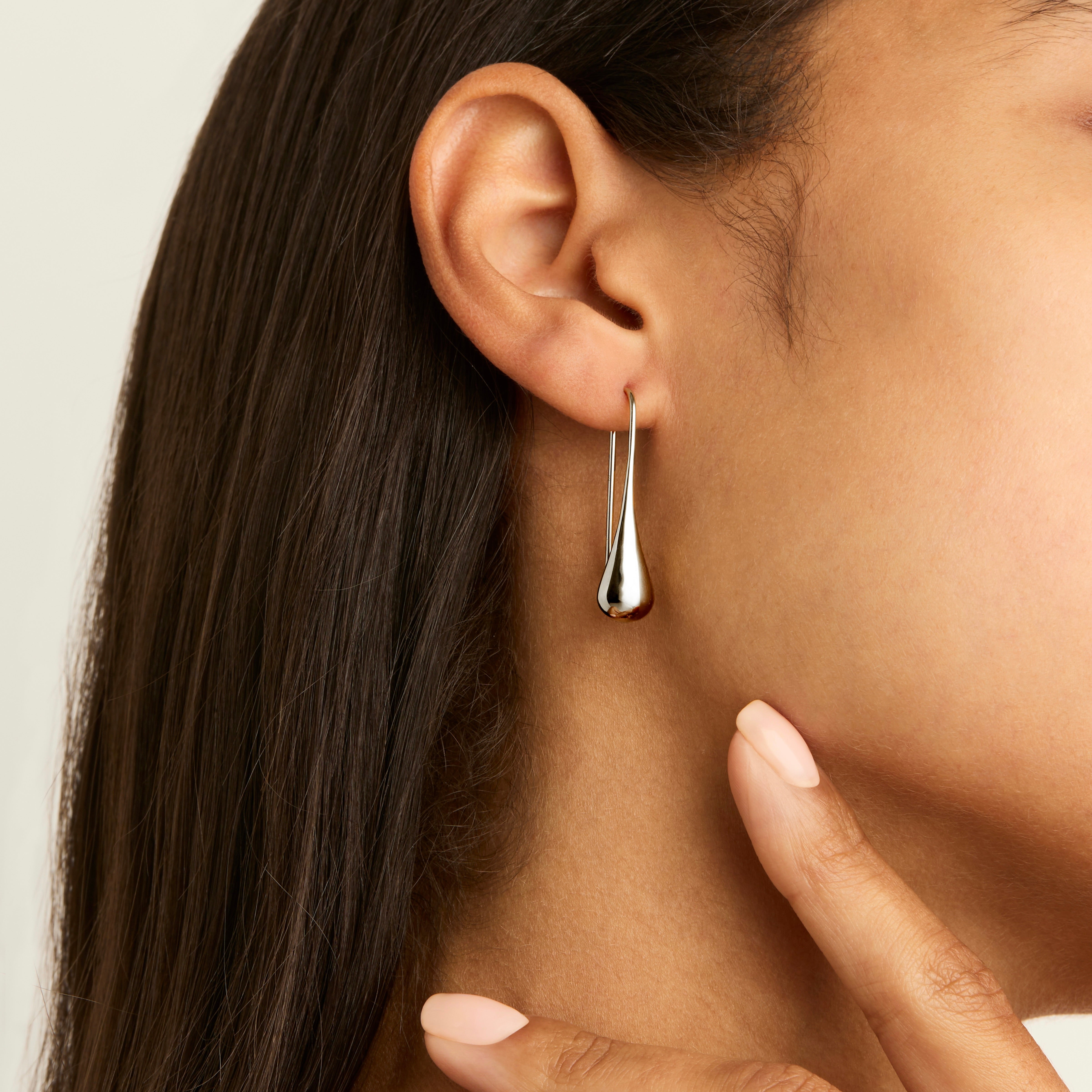 Najo My Silent Tears Earring - Sterling Silver