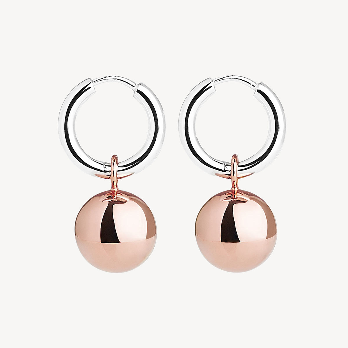 Najo Shayla Earring - Sil/Rose Gold