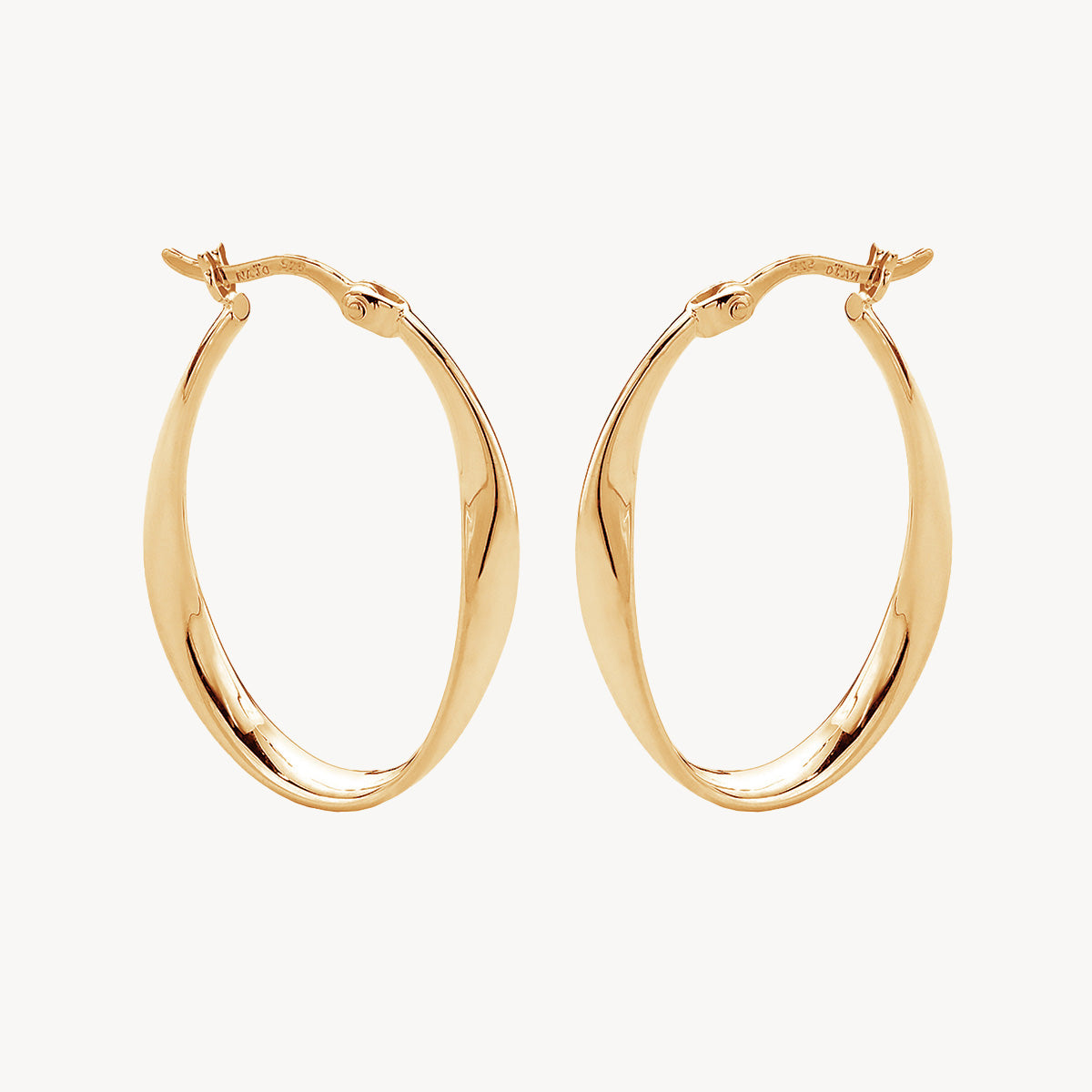 Najo Cinta Hoop - Yellow Gold