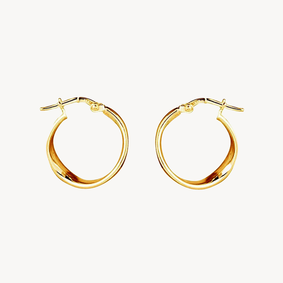 Najo Eddy Hoop - Yellow Gold