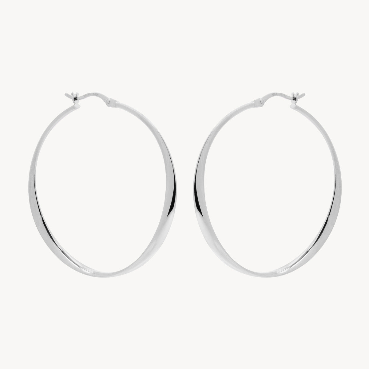 Najo Vespa Hoop Earring - Sterling Silver