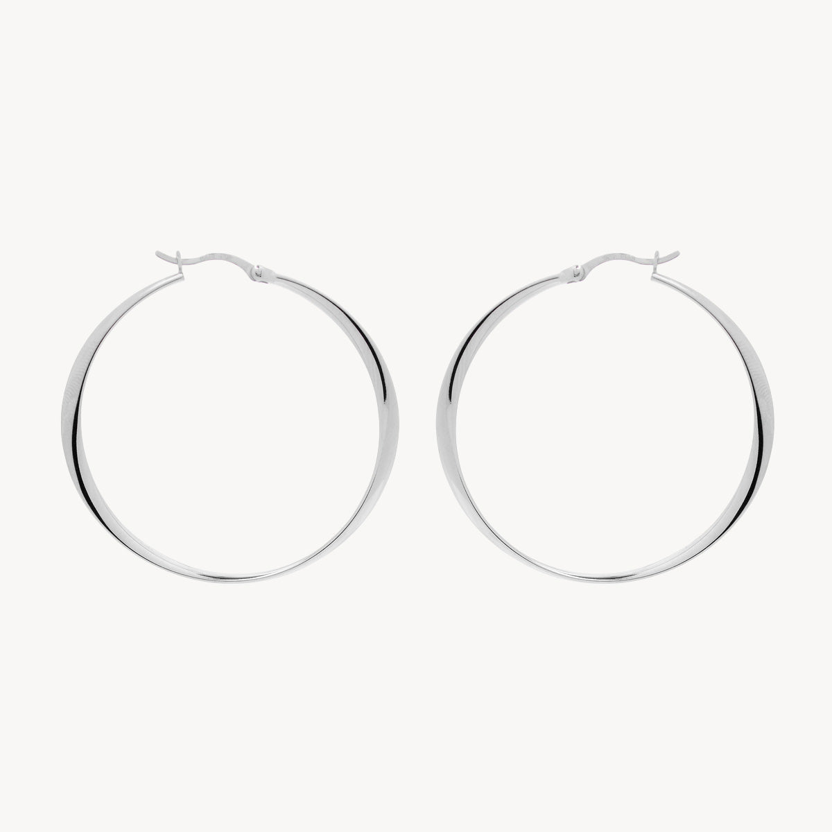 Najo Vespa Hoop Earring - Sterling Silver