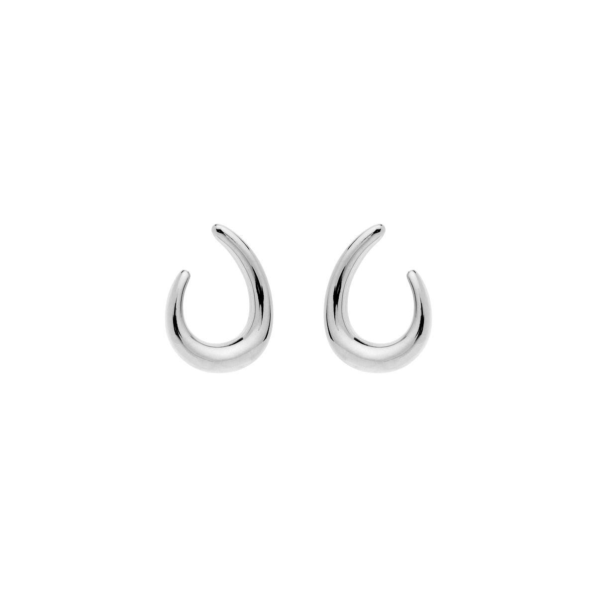 NAJO Baby Curl Silver Stud Earring