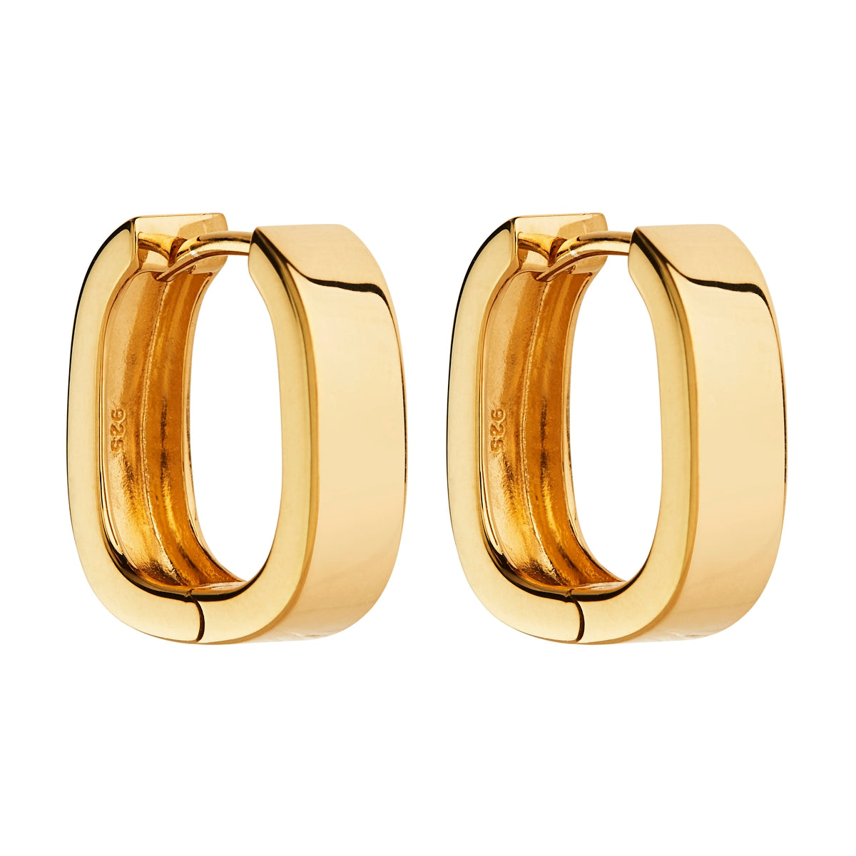 NAJO Elysium Yellow Gold Hoop Earring