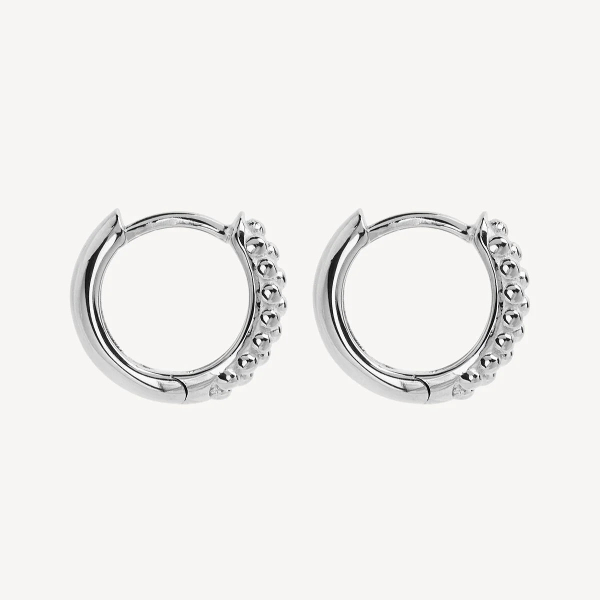 Najo Chia Huggie Earring - Sterling Silver