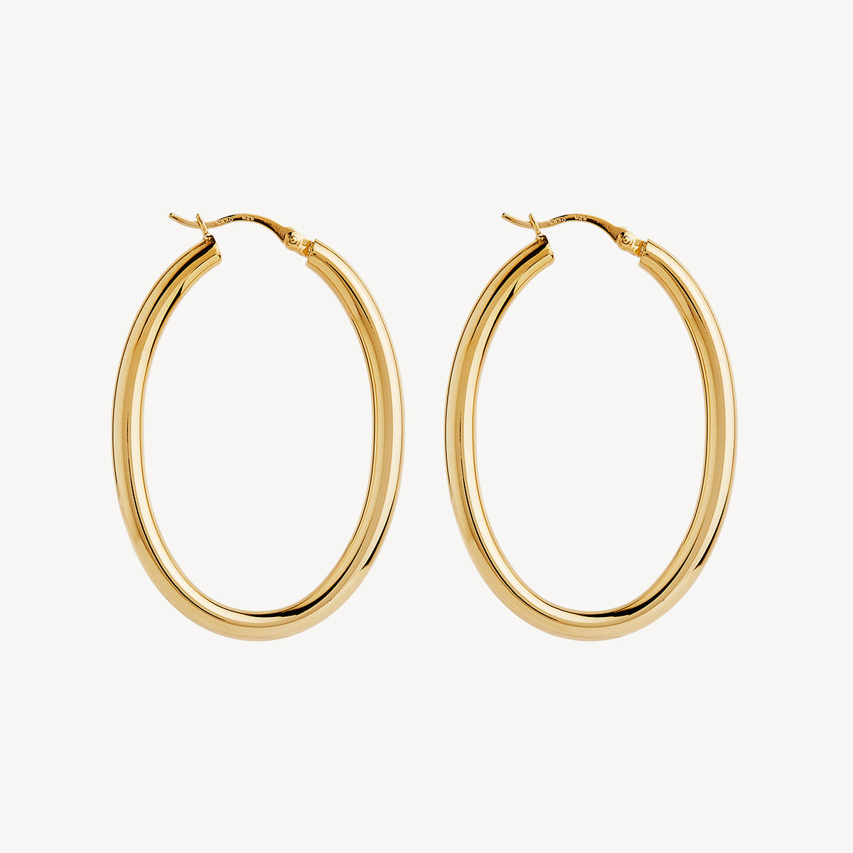 Najo Orbit Hoop Earrings - Yellow Gold