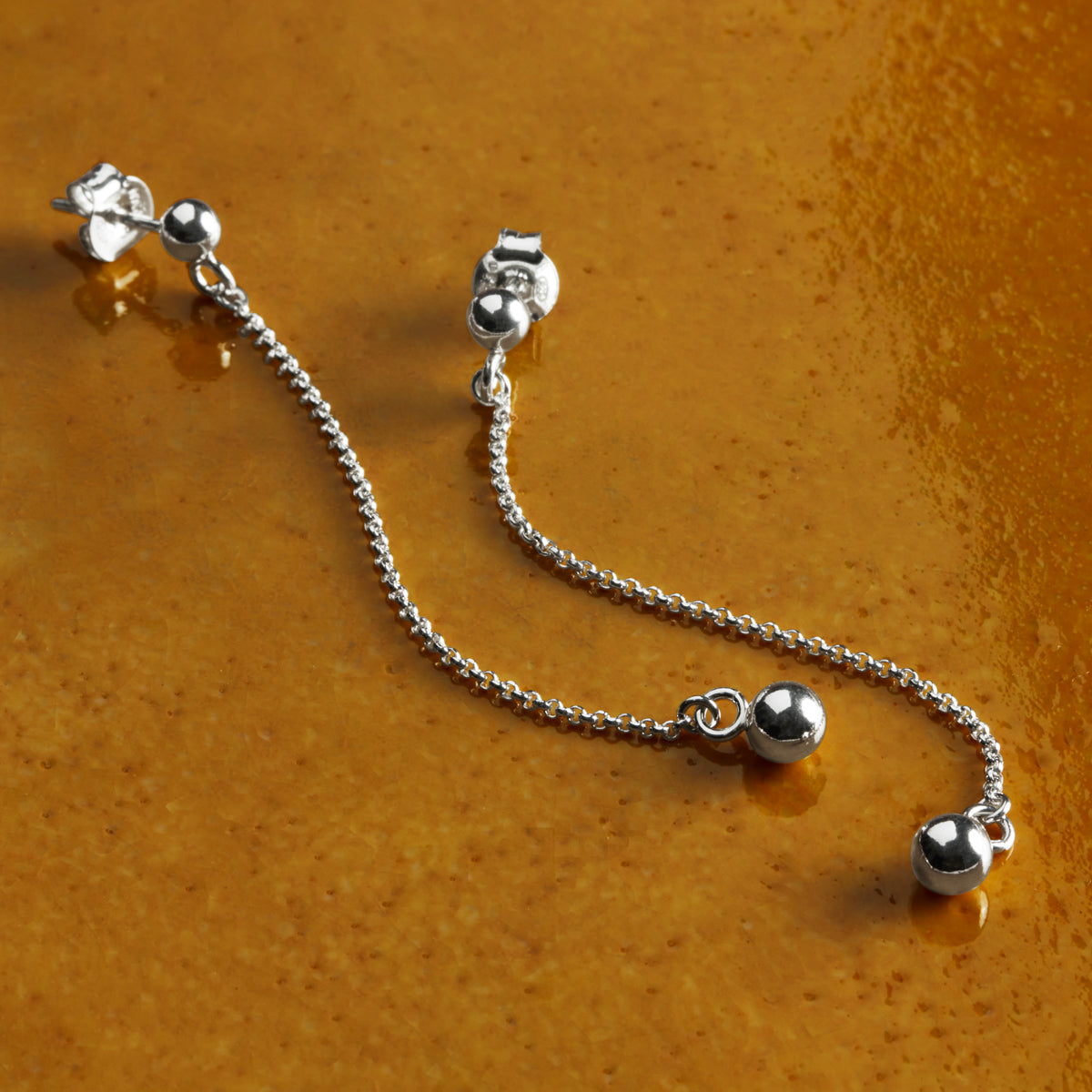 Najo Sunbeam Stud Drop Earrings