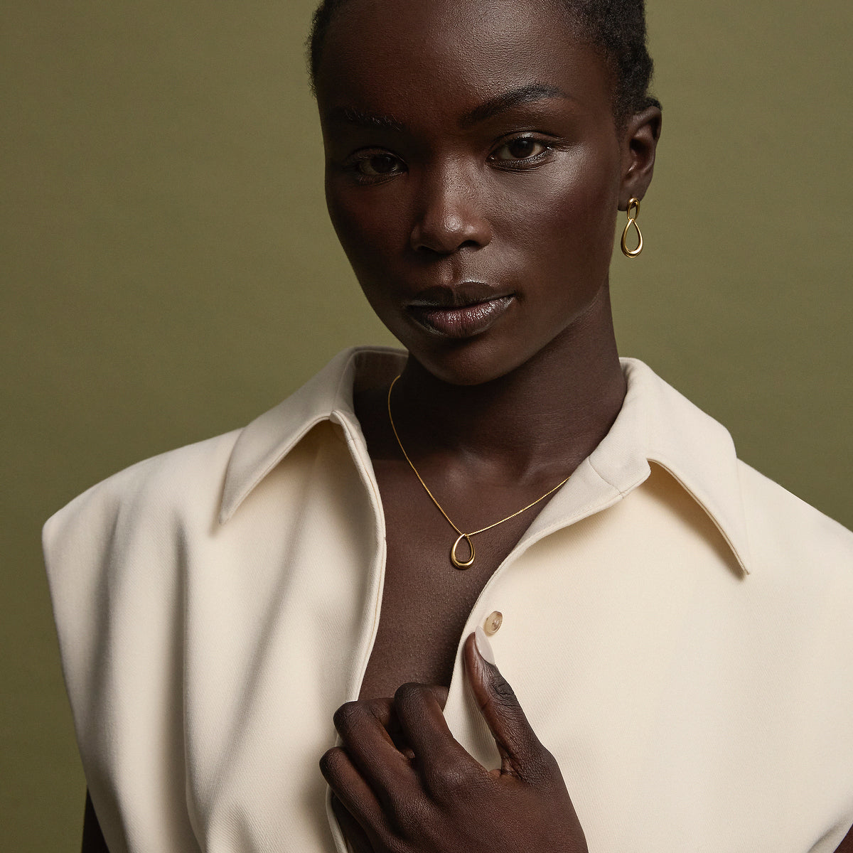 Najo Vivante Drops - Yellow Gold