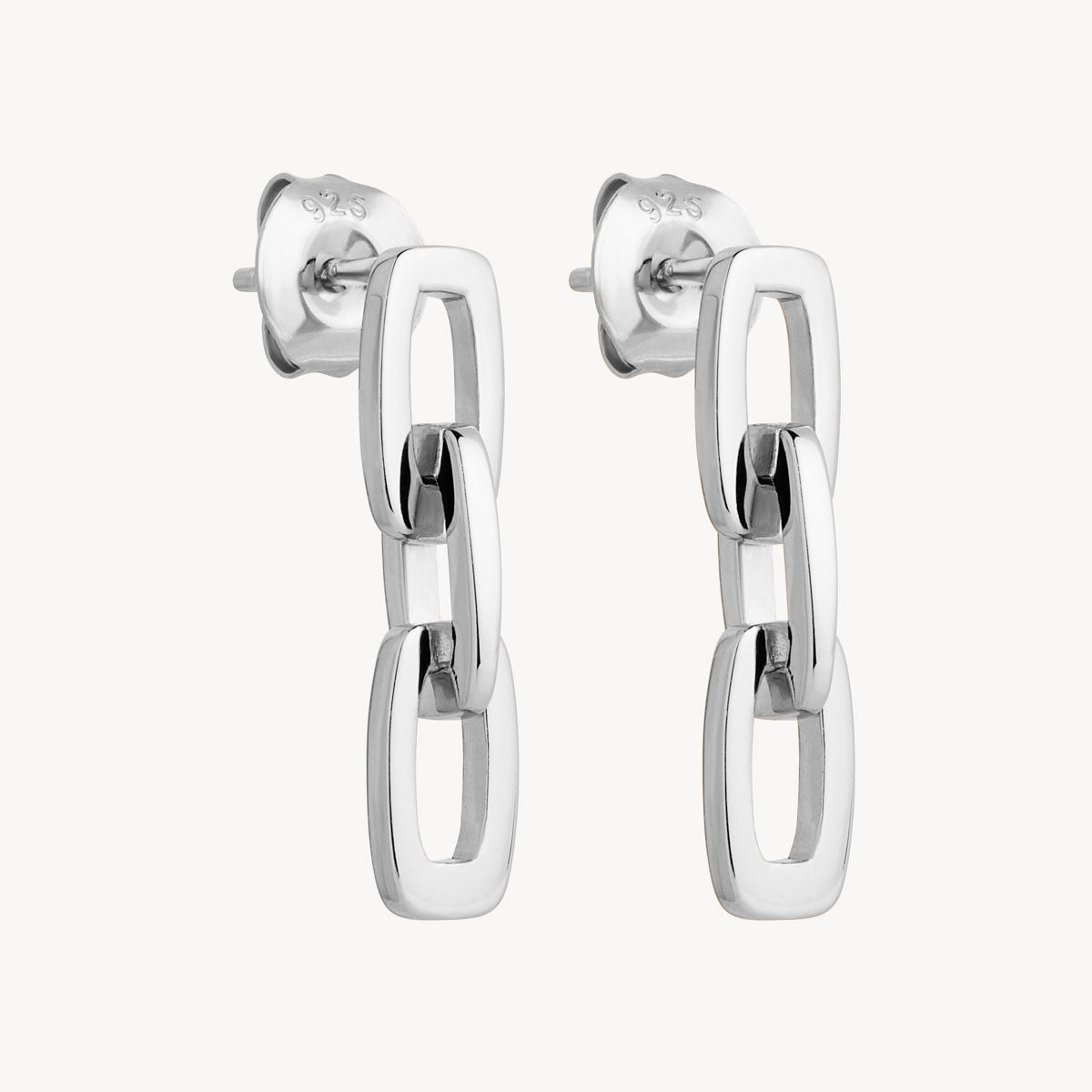 Najo Marchioness Chain Earrings - Sterling Silver