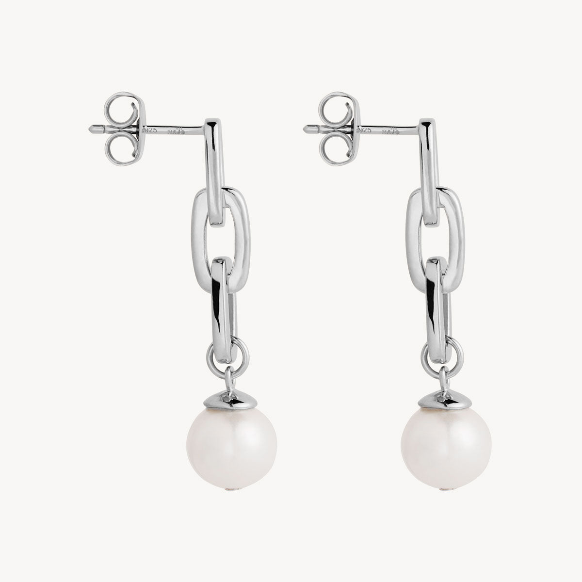 Najo Clair de Lune Earrings - Sterling Silver