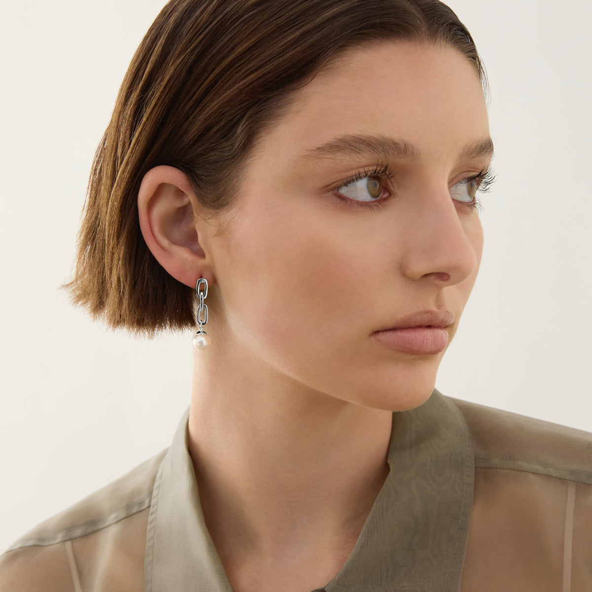 Najo Clair de Lune Earrings - Sterling Silver