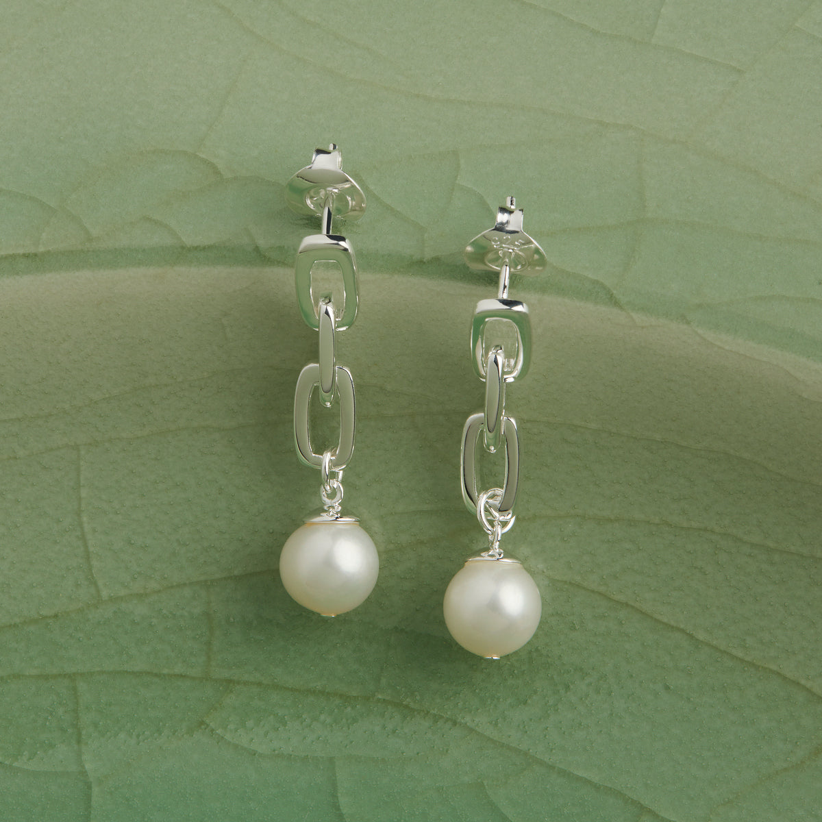 Najo Clair de Lune Earrings - Sterling Silver