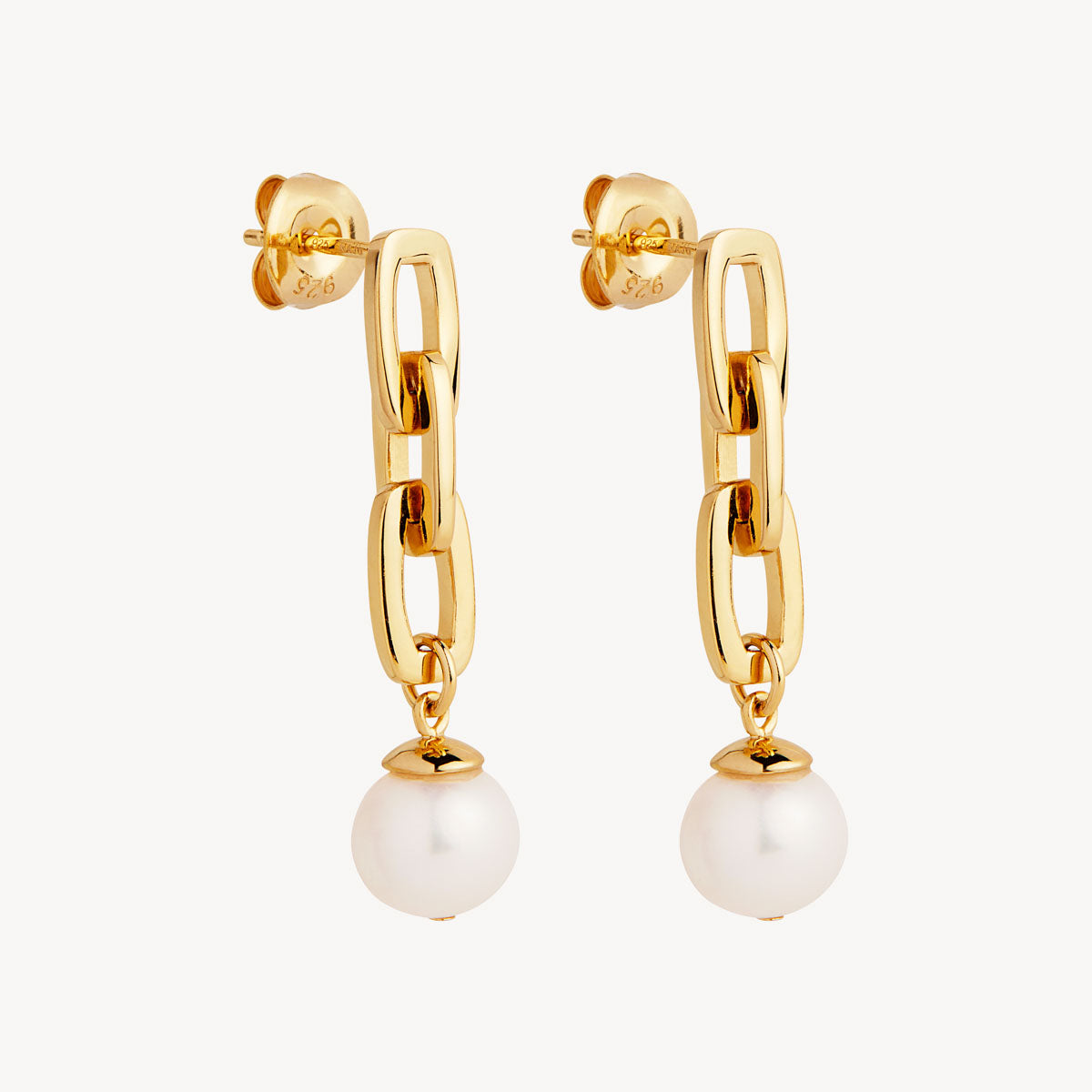 Najo Clair de Lune Earrings - Yellow Gold