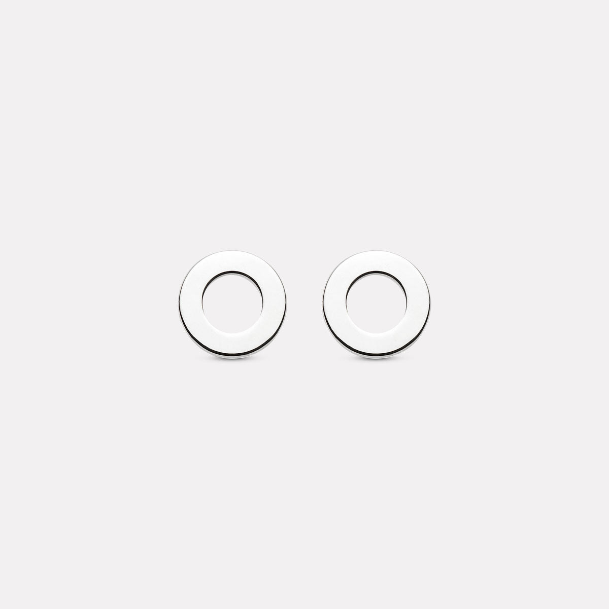 Najo Sola Stud Earrings - Sterling Silver
