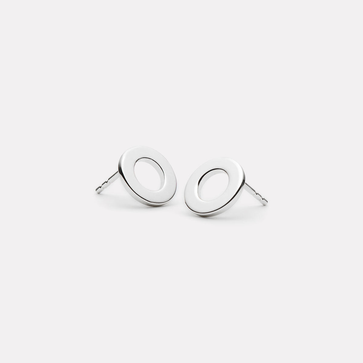 Najo Sola Stud Earrings - Sterling Silver