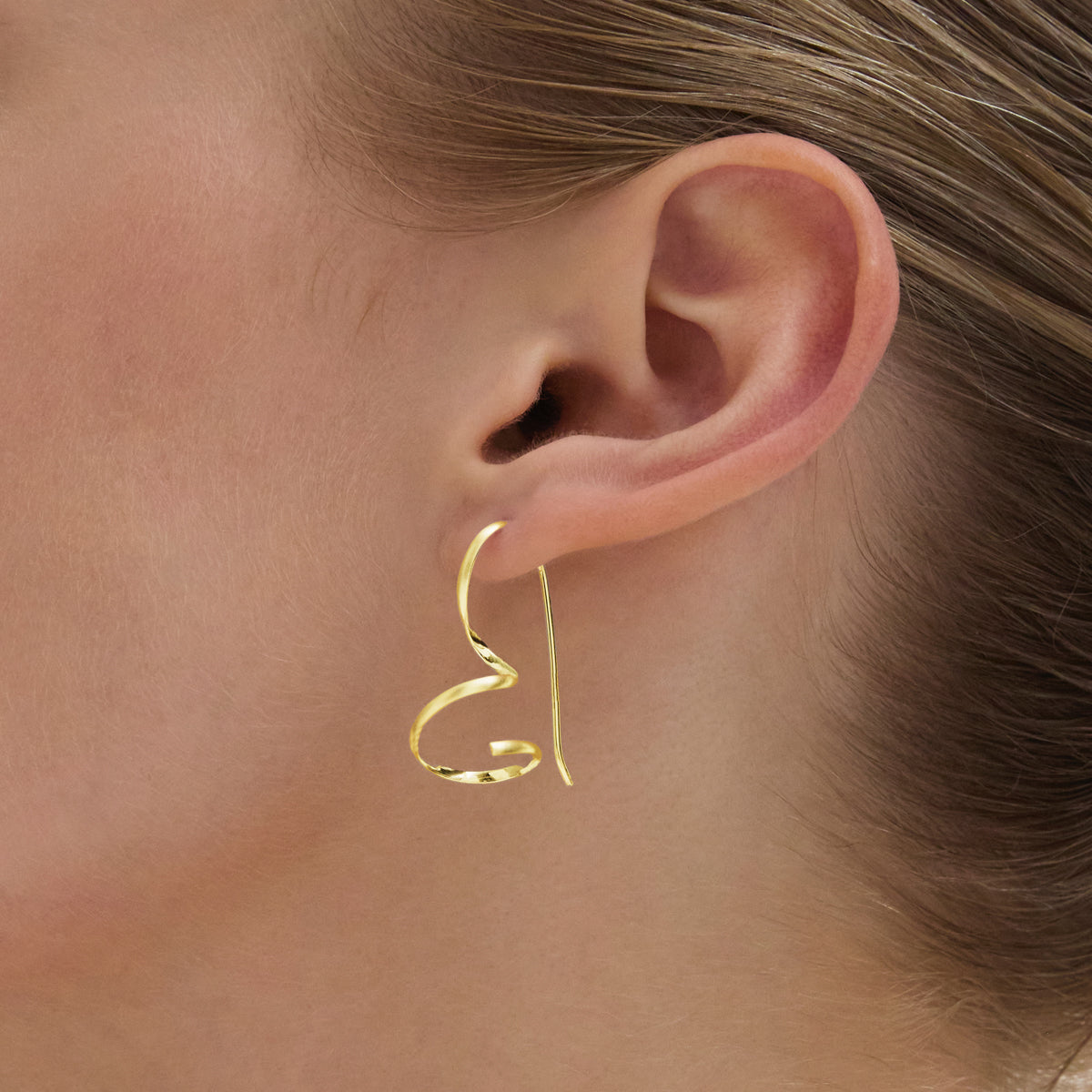 Najo Endless Earrings - Yellow Gold