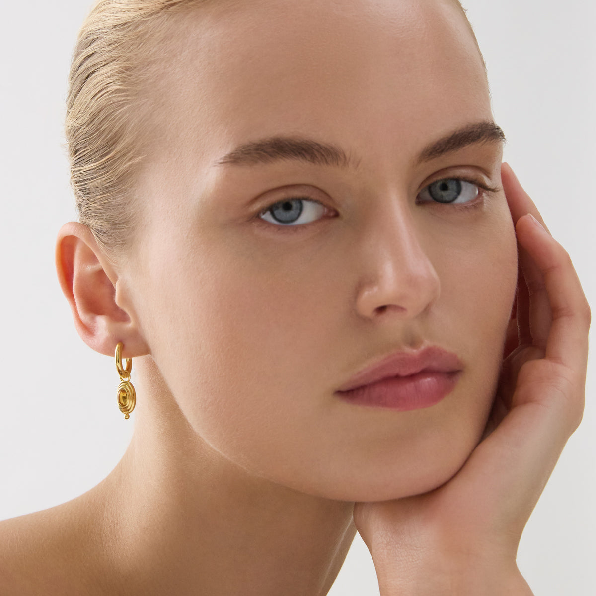 Najo Horizon Citrine Earrings