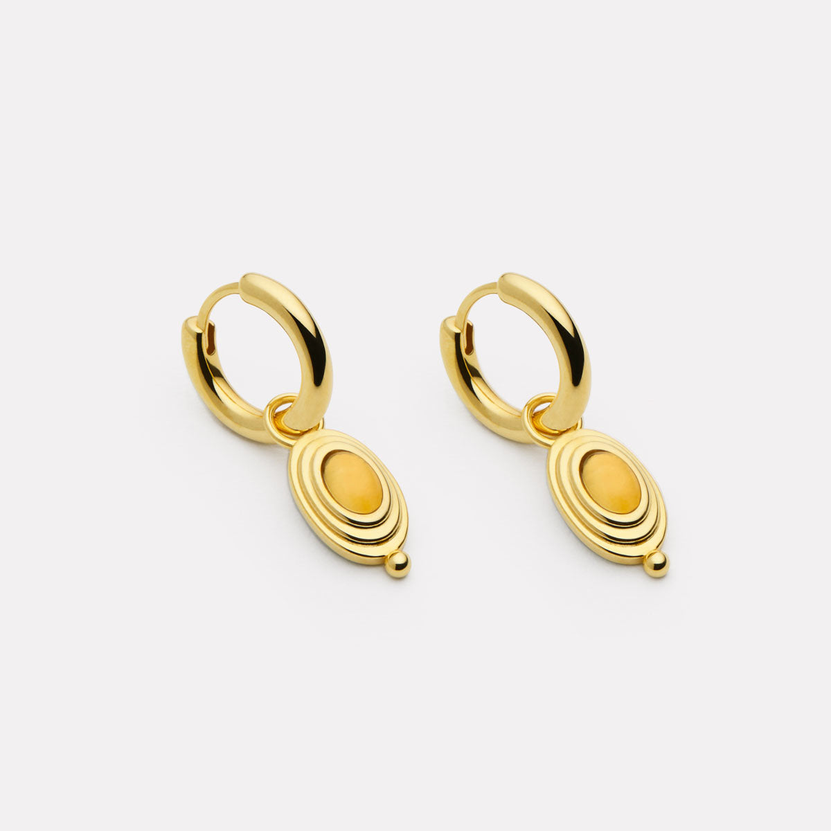 Najo Horizon Citrine Earrings