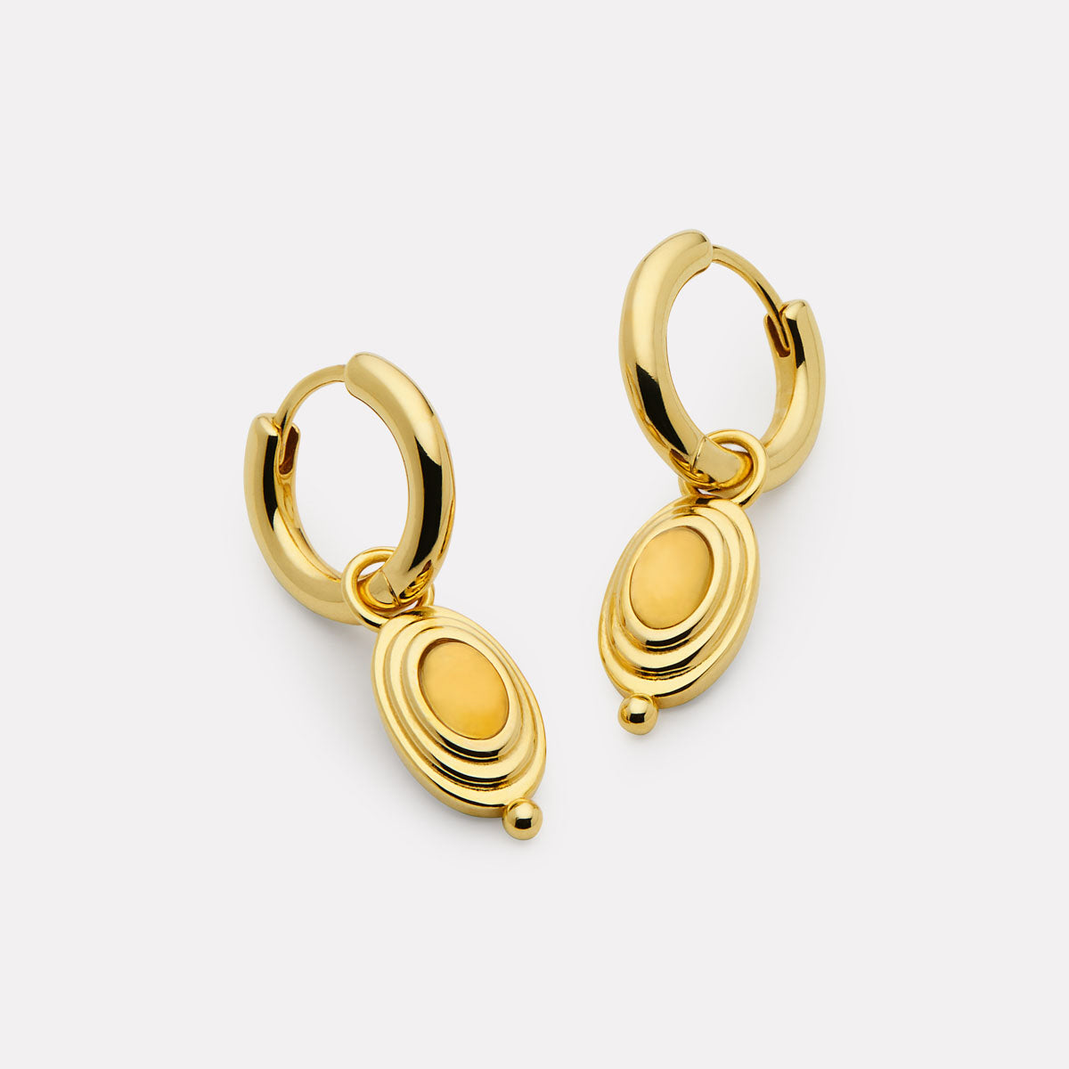 Najo Horizon Citrine Earrings