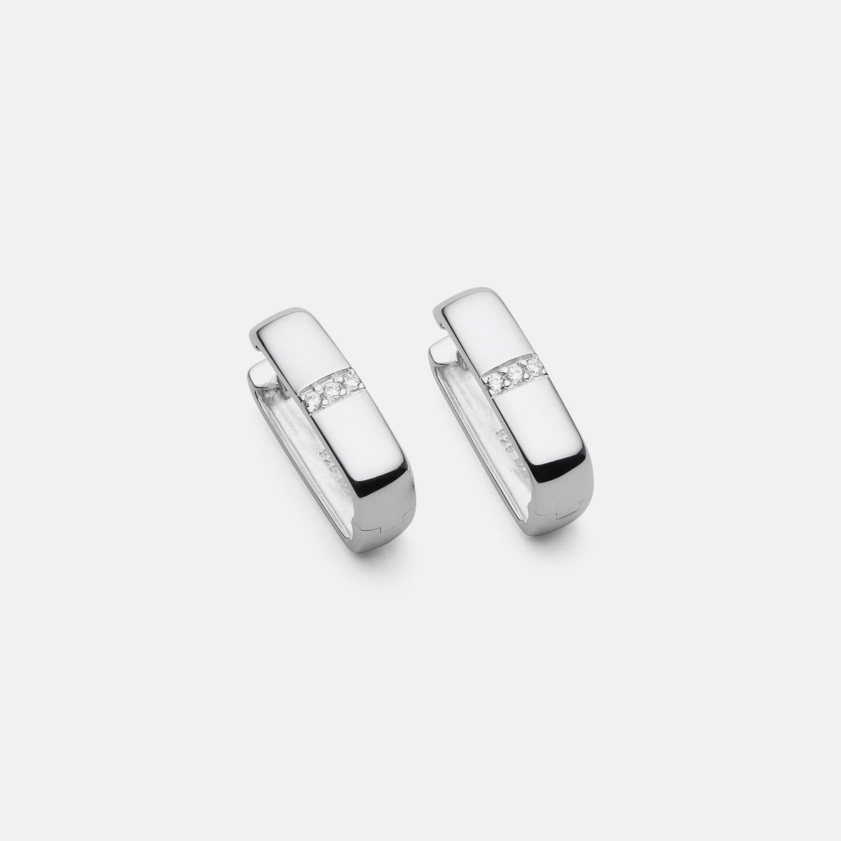 Najo Starlight Cubic Zirconia Earrings - Sterling Silver
