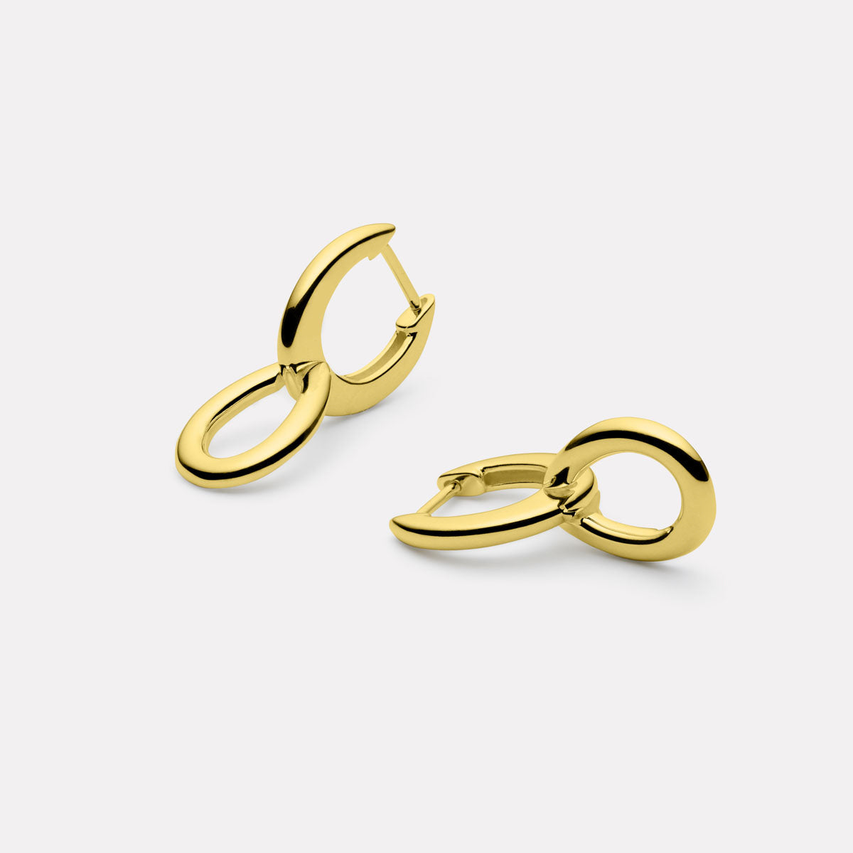 Najo Astra Earrings - Yellow Gold