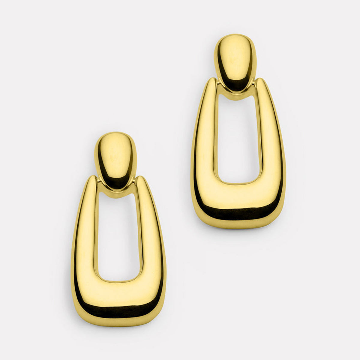 Najo Haze Earrings - Yellow Gold
