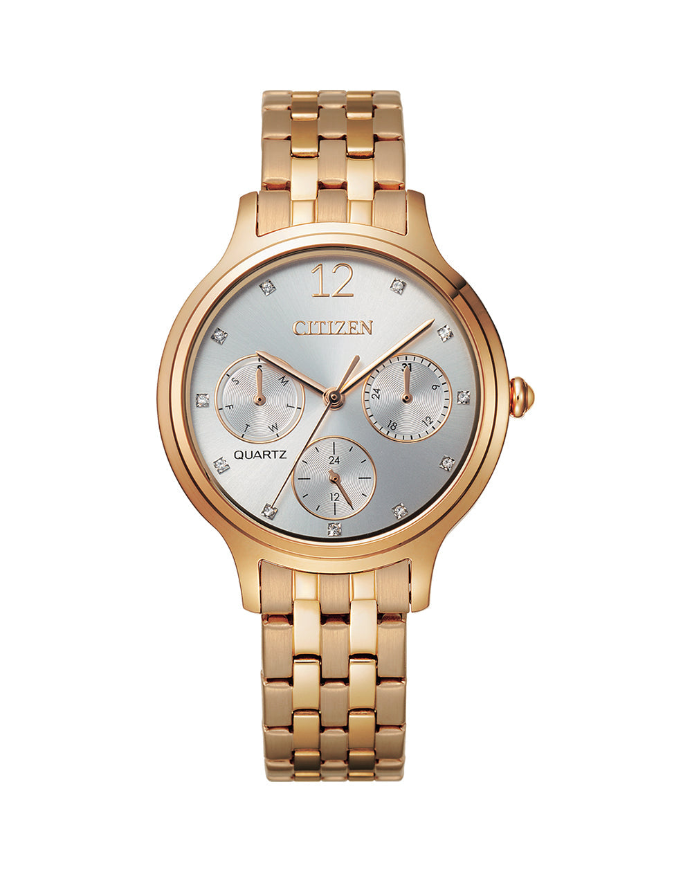 Citizen Womens Quartz Analog Display Watch  ED8183-54A