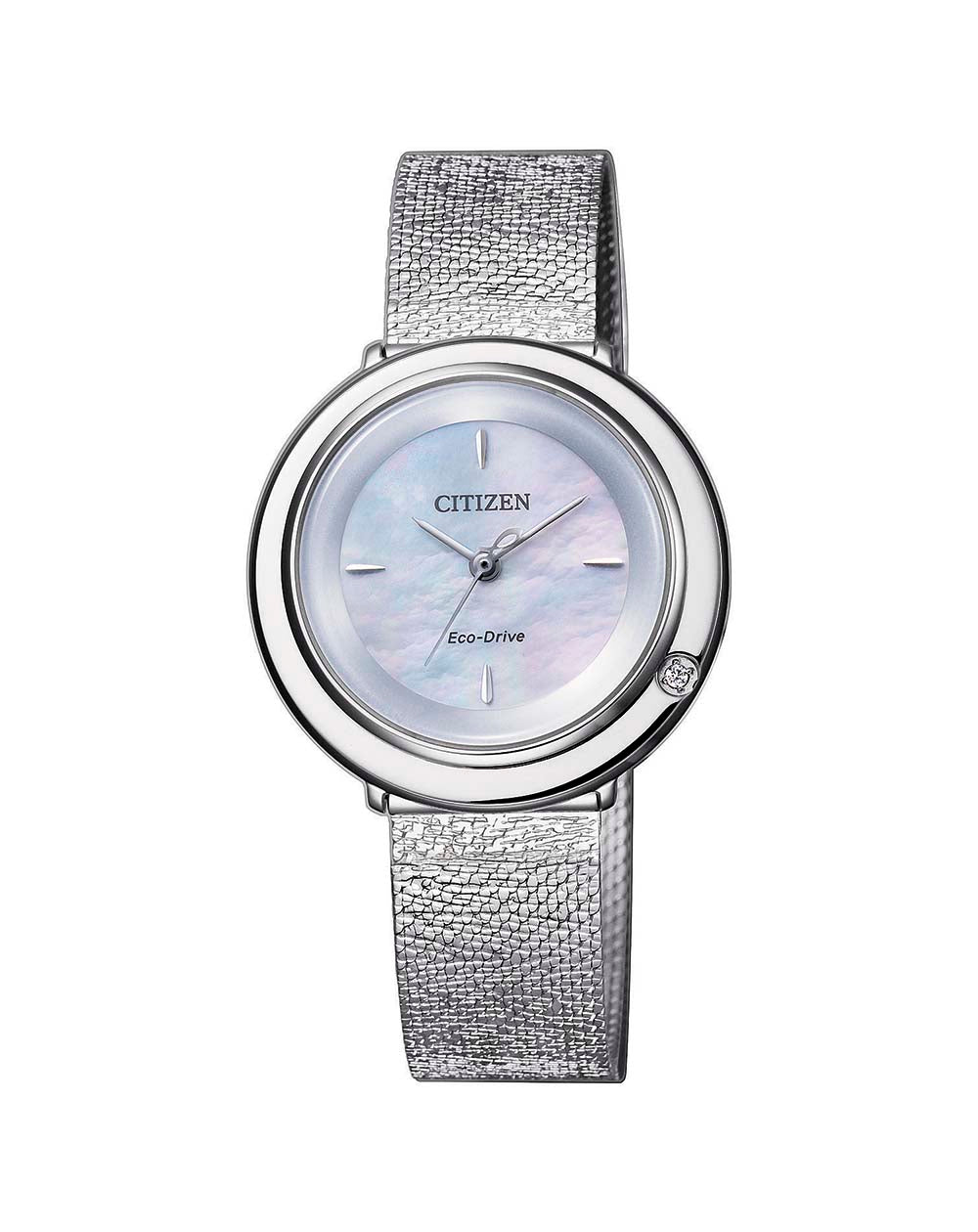 Citizen Womens Analogue Quartz Eco-Drive Watch Ambiluna EM0640-82D 