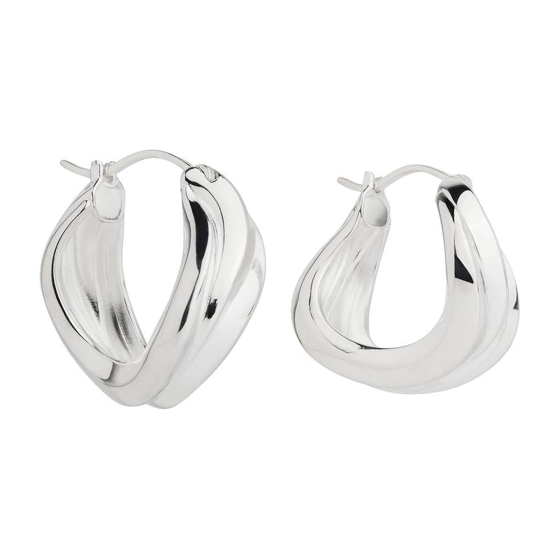 Najo Eterna Hoop Earring - Sterling Silver