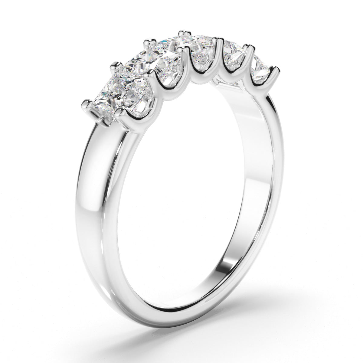 Princess Cut Diamond Anniversary Ring