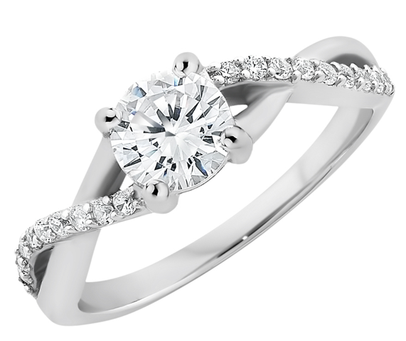 Sterling Silver Cubic Zirconia Ring