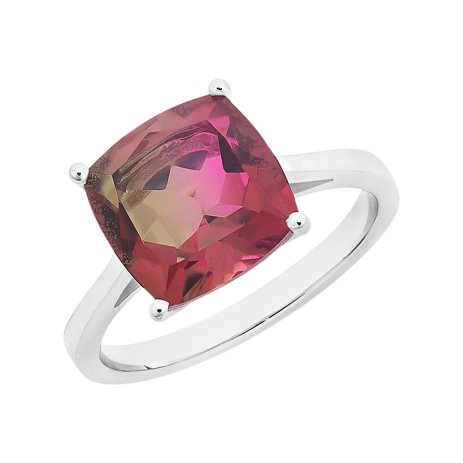 Sterling Silver Tourmaline Ring